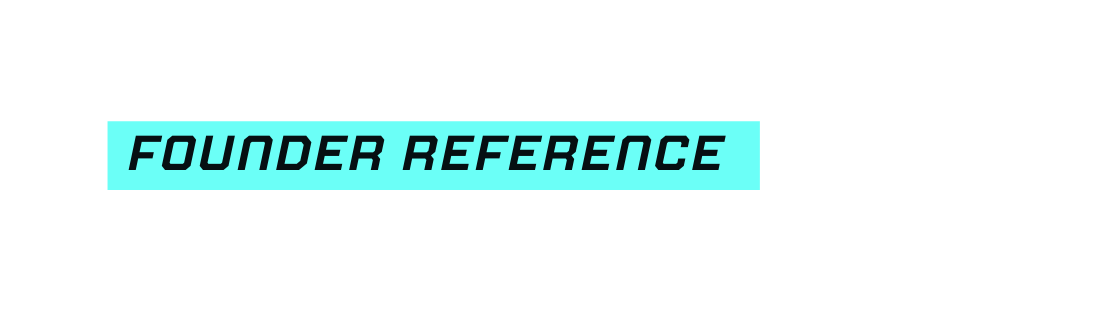 FoundER REFERENCE